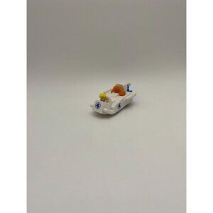 1997 Marvel Fantastic Four Wind Up Boat Figurine Toy